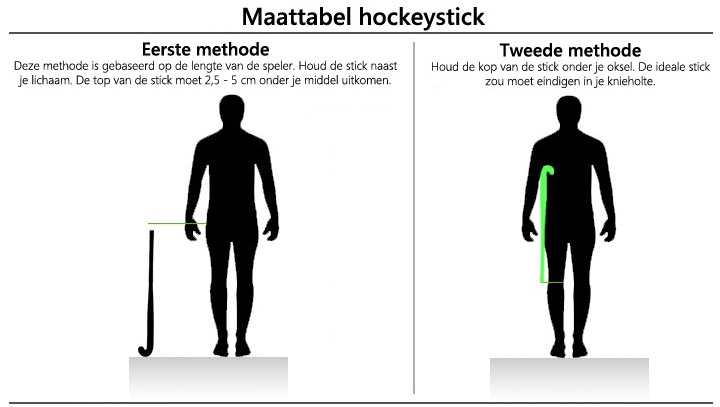 maattabel hockeysticks
